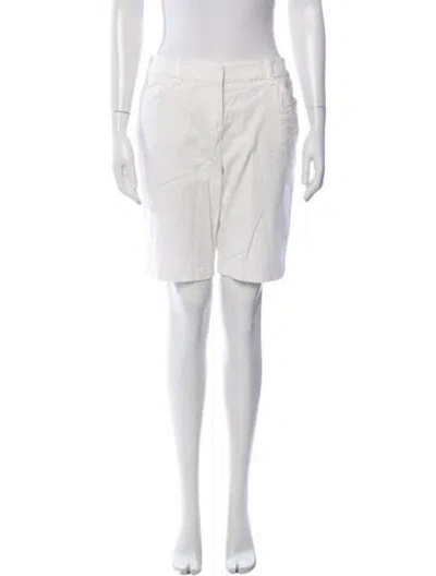 Pre-owned Helmut Lang Knee-length Shorts In White