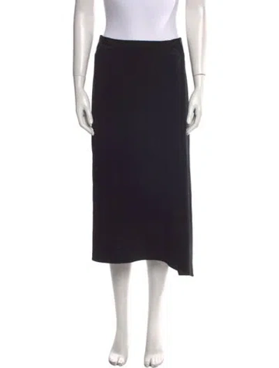 Pre-owned Helmut Lang Knee-length Skirt In Black