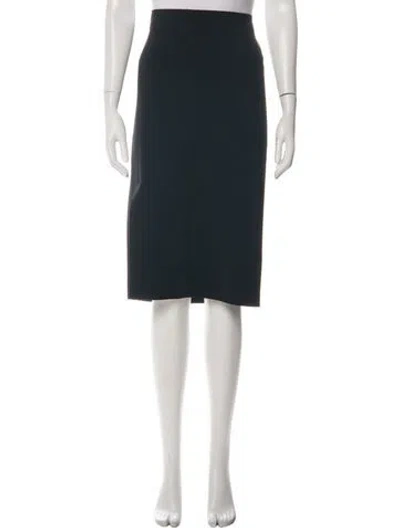 Pre-owned Helmut Lang Knee-length Skirt In Green