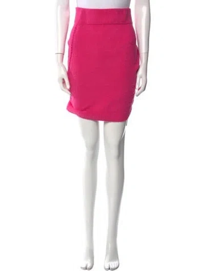 Pre-owned Helmut Lang Knee-length Skirt In Pink