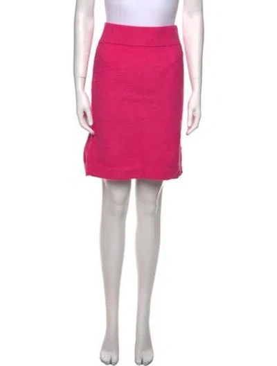 Pre-owned Helmut Lang Knee-length Skirt In Pink