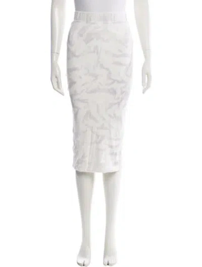 Pre-owned Helmut Lang Knee-length Skirt In Purple