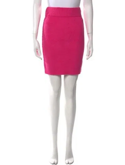 Pre-owned Helmut Lang Knee-length Skirt W/ Tags In Pink
