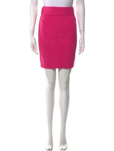 Pre-owned Helmut Lang Knee-length Skirt W/ Tags In Pink