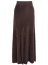 Helmut Lang Grunge Skirt Espresso In Brown