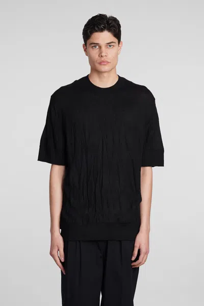 Helmut Lang Knitwear In Black Wool