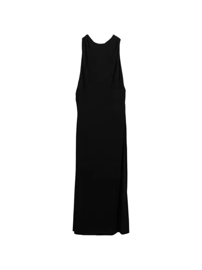 Helmut Lang Knot Dress In Black