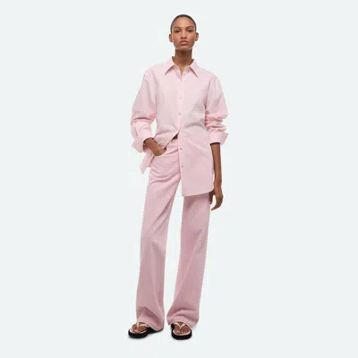 Helmut Lang Knot Shirt In Pink