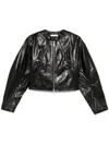 Helmut Lang Women's Articulated Waxed Leather Jacket