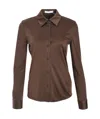 Helmut Lang Button-up Shirt In Brown