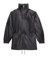 Helmut Lang Leather Gusset Dress In Black