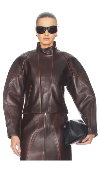 Helmut Lang Leather Saddle Jacket