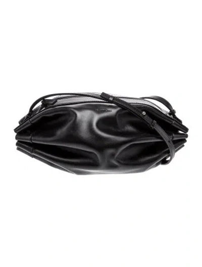 Pre-owned Helmut Lang Leather Shoulder Bag In Black