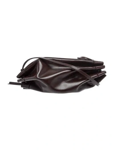 Pre-owned Helmut Lang Leather Shoulder Bag In Brown