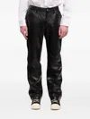 Helmut Lang Leather Worker Pants