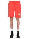 Helmut Lang Lifeguard Bermuda In Red
