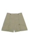 Helmut Lang Mesh Inset Zipper Shorts