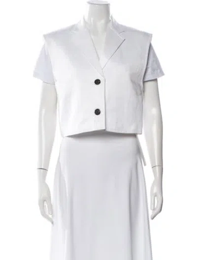 Pre-owned Helmut Lang Linen Blazer In Neutral