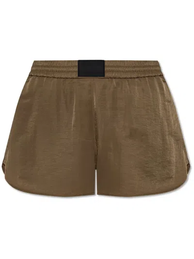 HELMUT LANG LOGO-APPLIQUÉ BOXER SHORTS