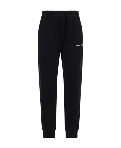 Helmut Lang Logo Casual Pants In Black