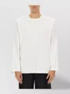 Helmut Lang Men's Logo Longsleeve T Shirt White