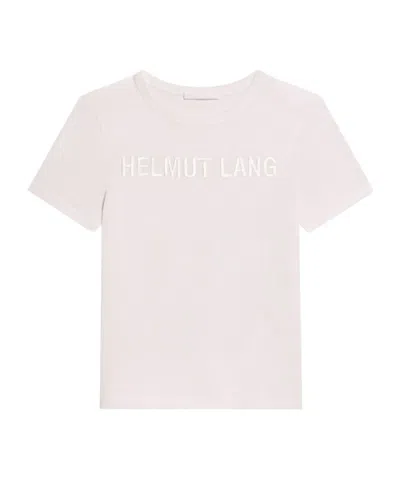 Helmut Lang Logo-embroidered T-shirt