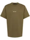 Helmut Lang Khaki Space T-shirt In Green