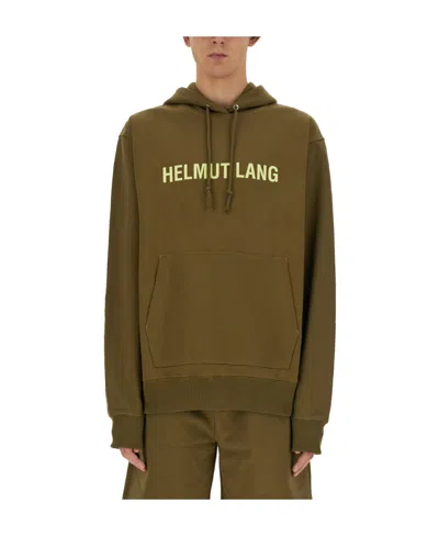 HELMUT LANG HELMUT LANG SPACE LOGO HOODIE