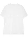 Helmut Lang T-shirt With Logo In White