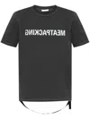 Helmut Lang Graphic Print Crew Neck T-shirt In Black