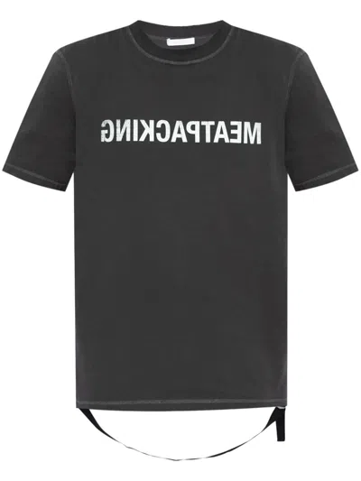 HELMUT LANG LOGO-PRINT T-SHIRT