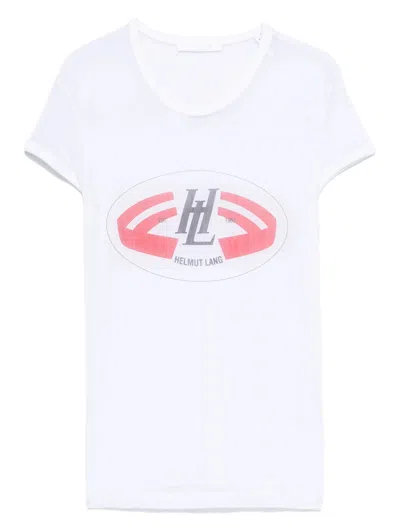 HELMUT LANG HELMUT LANG LOGO SLIM TEE.F NYLO