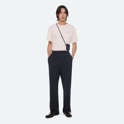 Helmut Lang Logo Sweatpant In Navy