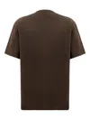 Helmut Lang Logo T-shirt In Brown