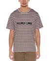 Helmut Lang Round Collar Logo T-shirt In Red