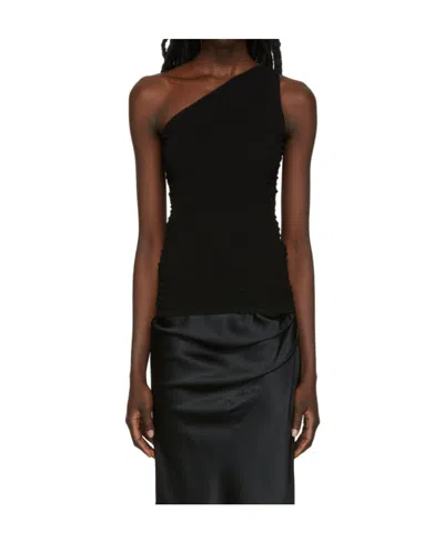 Helmut Lang Logo Vest In Black