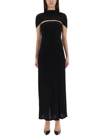 HELMUT LANG HELMUT LANG LONG "SASH" DRESS