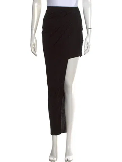Pre-owned Helmut Lang Long Skirt W/ Tags In Black