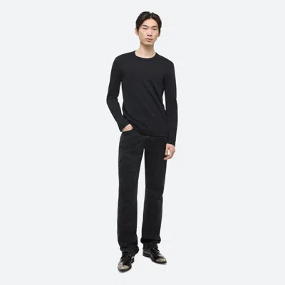 Helmut Lang Long-sleeve Apex Tee In Black