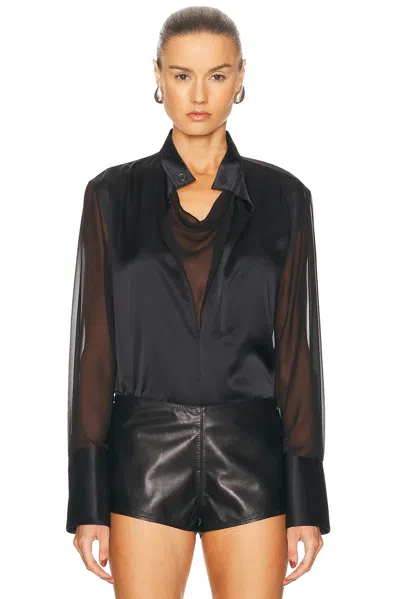 Helmut Lang Long Sleeve Blouse