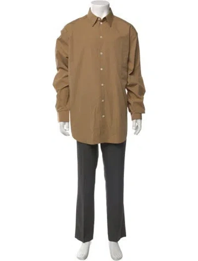 Pre-owned Helmut Lang Long Sleeve Dress Shirt In Neutral