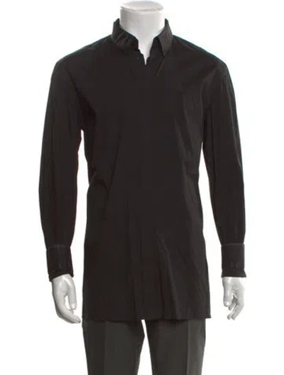 Pre-owned Helmut Lang Long Sleeve Shirt In Black