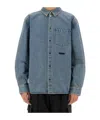 Helmut Lang Denim Shirt In Gray