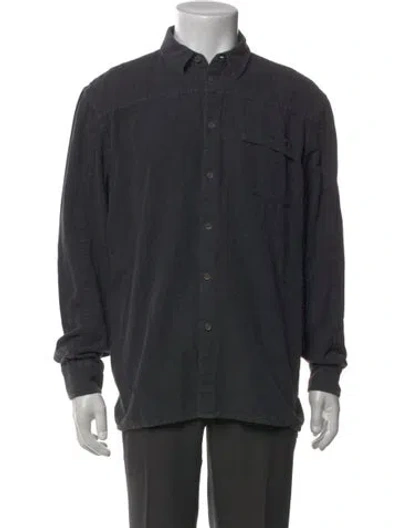 Pre-owned Helmut Lang Long Sleeve Shirt In Gray