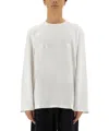 Helmut Lang Long Sleeve T-shirt In Neutral