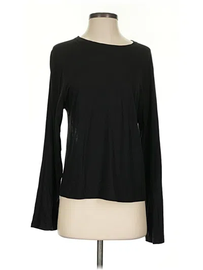 Pre-owned Helmut Lang Long Sleeve T-shirt In Black
