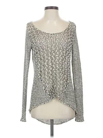 Pre-owned Helmut Lang Long Sleeve T-shirt In Silver