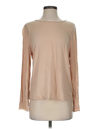 Pre-owned Helmut Lang Long Sleeve T-shirt In Tan