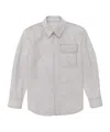 Helmut Lang Lapel Long Sleeve Leather Jacket