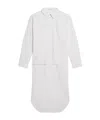 Helmut Lang Women's Apex Asymmetric Cotton-poplin Shirt In White